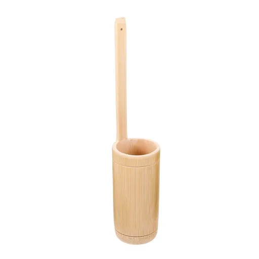 Bamboo Wine Ladle Long Handle Spoon 34.50X7.50cm Brown