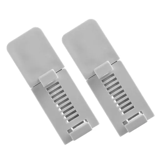 2pcs Toilet Cover Lifter Toilet Lid Handle Portable Avoid Touching Toilet Seat Lifter for Restaurant, Gray, 9.5cmx3.5cm