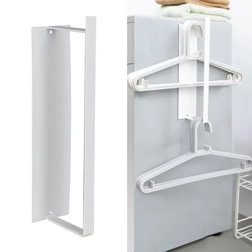Washing Machine Side Hanger Non Punching Magnetic Hanger Storage Rack