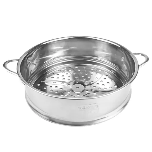 Stainless Steel Steamer Pot 7.8 Inches Round Cooking Rack Food Steamer Basket Insert for Kitchen Dim Sum Dumplings Bun(20cm)