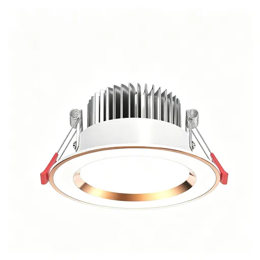 4 Pack Platinum White 7W Tri-Color [Premium Thickened Aluminum] (Cutout 7-9cm) | Recessed LED Downlight | Christmas Premium Dimmable Set | Thick Aluminum 3-Color Ceiling Light