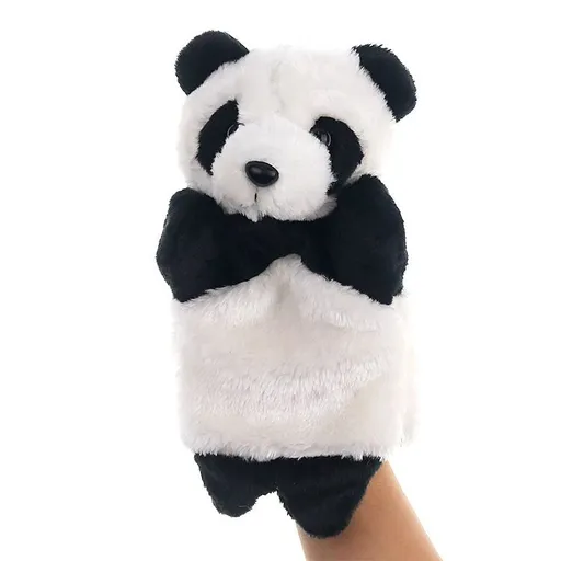 Panda Bear Hand Puppets Plush Panda Stuffed Animals Toys Imaginative Pretend Play Storytelling RIY Hand Puppet
