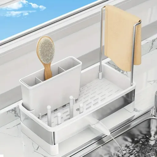 Portable Folding Sink: Space-Saving Storage, Multi-Use for Kitchen, Balcony, and Outdoors