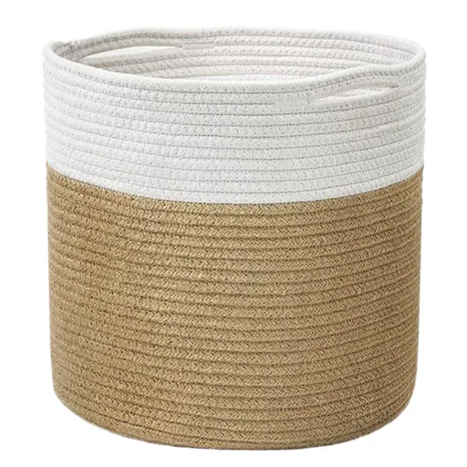 Planter Basket Indoor Outdoor Garden Flower Pots Cover Containers Woven House for Succulents Flowers 45*16*20cm Assorted Color