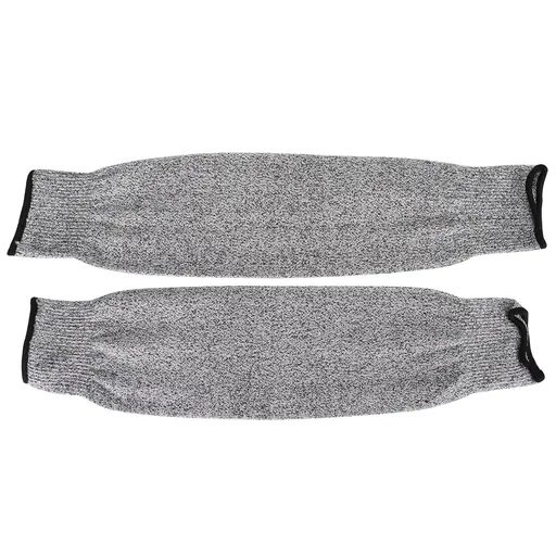 1 Pair 45cm Cut Proof Sleeves Cut Resistance Level 5 Arm Protector Sleeve for Gardening