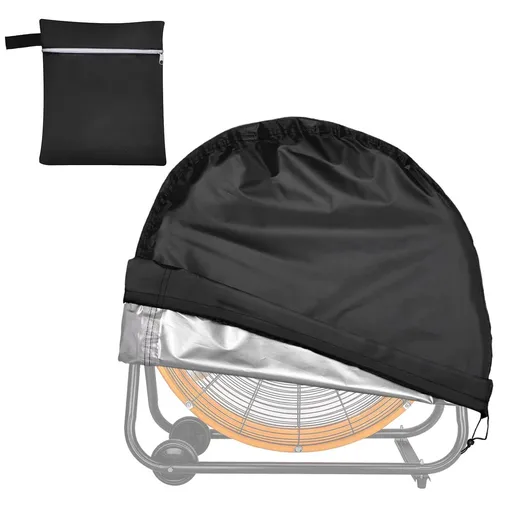 Industrial Fan Cover,Outdoor Fan Cover, Heavy Duty Waterproof&Dustproof Cover for 24" High BlowerSuitable for indoor and outdoor