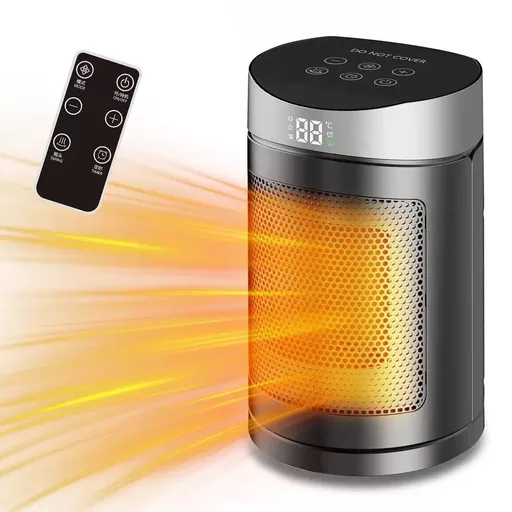 Electric Space Heater Heater For Australian Winters Remote-Controlled Heater - Silver - Size 01
