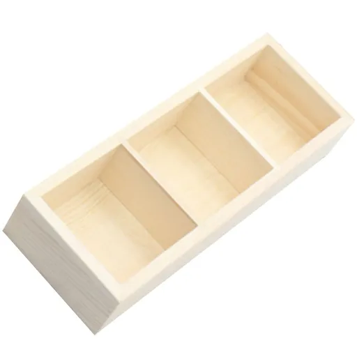 3 Count Storage Wooden Box Coffee Tea Organizer Tea Boxes Wood Storage Drawers Desktop Drawer Wood Storage Boxes Office