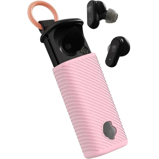 Soft Silicone Case for Skullcandy Dime Evo Wireless Earbuds Pink
