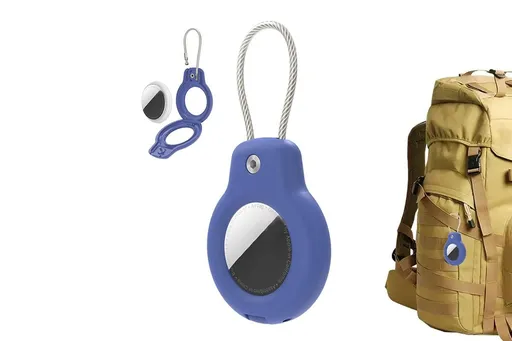 Durable Protective Case Shockproof Holder Case Accessories for Airtag -Blue