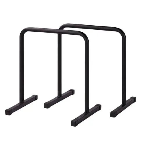 Deluxe Fitness High Parallel Bars – Parallette Stand Push-Up Equaliser for Cross Training
