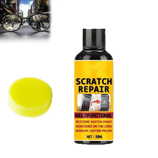 Multifunctional Scratch Repair Polish, Multi-Purpose Glass Repair Paste, Quick Repairs Scratches and Restore Shine, for Car Windows, Mirrors and Household Glass