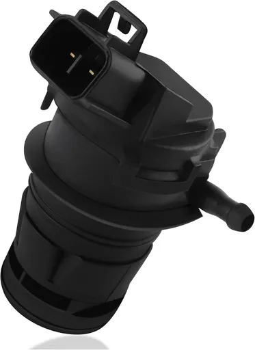 Windshield Washer Pump Replacement OEM#85330-60190,85330-AE010 with Grommet,Windshield Wiper Pump Compatible with Toyota Lexus Mazda Honda,Standard Windshield Washer Fluid Pump(for Toyota)