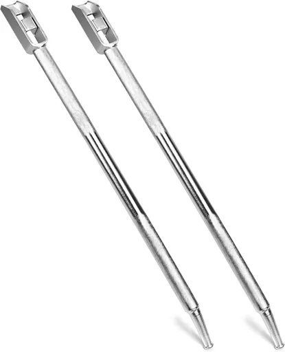 Square Head Carbon-Steel Combination Winch Bar, 2 Pack Non-Slip Handle for Versatility, Trusted Chain Binder and Winch Bar for Flatbed Trailers and Trucks