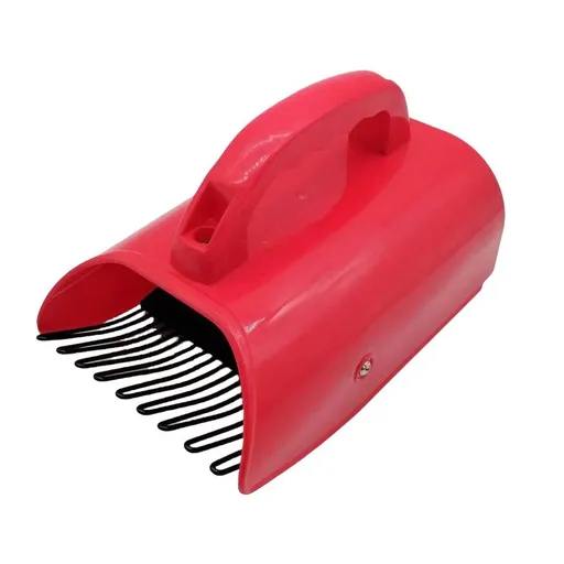 Ergonomic Handheld Metal Comb Berry Picker Tool, Lightweight Plastic Harvest Scoop For Blueberry Raspberry Blackberry Garden Fruit Picking