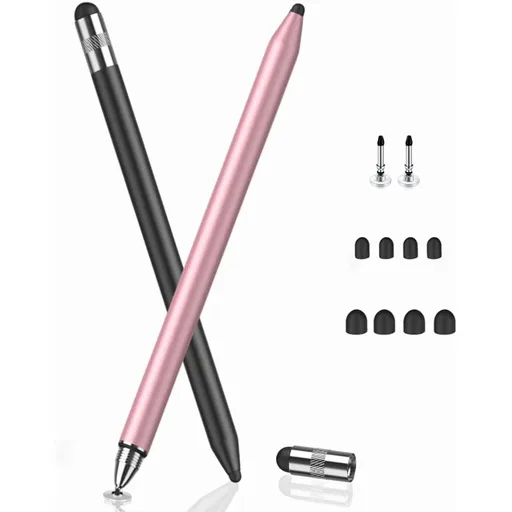 3 in 1 Stylus Pens for Touch Screens,Universal Capacitive Stylus Pen for Touchscreen iPhone iPad Air Mini Pro Phone Chrome Tablet Sumsung Laptop All Touchscreens (2 )