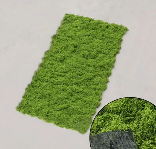 Light Green Artificial Moss 50×100cm