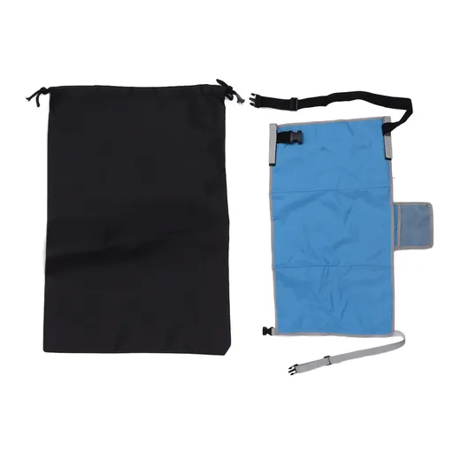 Airplane Seat Extender Portable Travel Foot Rest Airplane Must Haves for Toddlers Kids to Lie Down On Plane Blue
