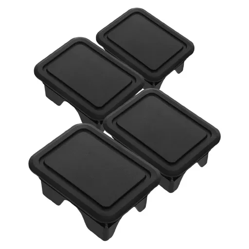4-Pack Weatherproof Truck Bed Hole Plugs and Bed Rail Stake Pocket Covers Compatible with 1500 2500 Models, Easy Installation