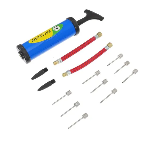 Basketball Pump Kit with PVC Plastic Needle and Hose, , Portable Outdoor Sports Air Inflator Set