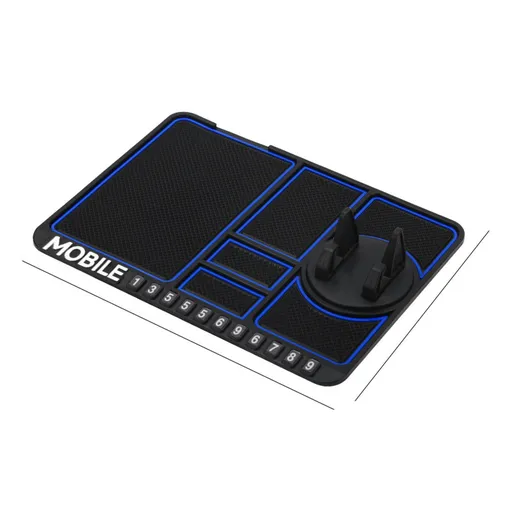 Anti-Slip Mat for Car Mobile Phone Holder, Multi-Functional Car with Instrument Panel to Support Navigation Frame-2pcs