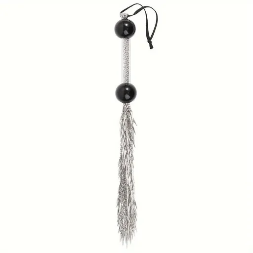 House Of Dasein Metal Pepper Double Bead Chain Whip With Restraints Spanking Flogger Bdsm Adult Flirting Sex Play Toys For Women And Couples