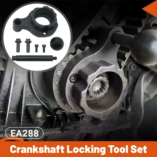 Crankshaft Locking Tool Set CR-V Steel Sturdy Suit for VAG 1.4 1.6 2.0 TDI EA288