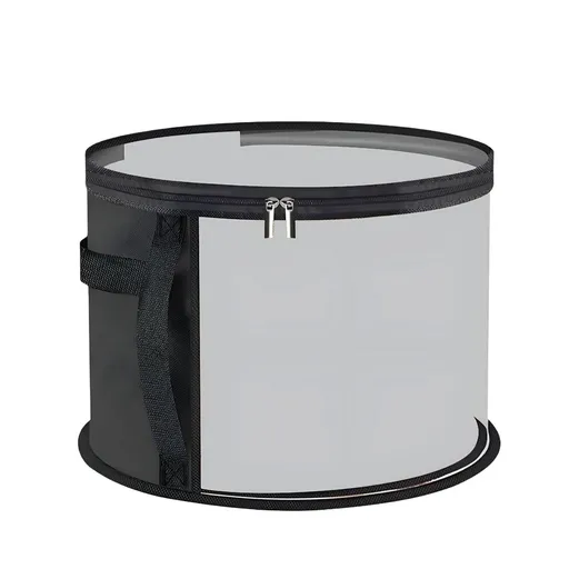 Oversized Clear Hat Box Storage Bag for Women 2025 Upgrade Holds Up to 7 Caps Cowboy Hat Organizer for Closet Wide Brims Hat Case with Carrying Handles, Home Textile Storage