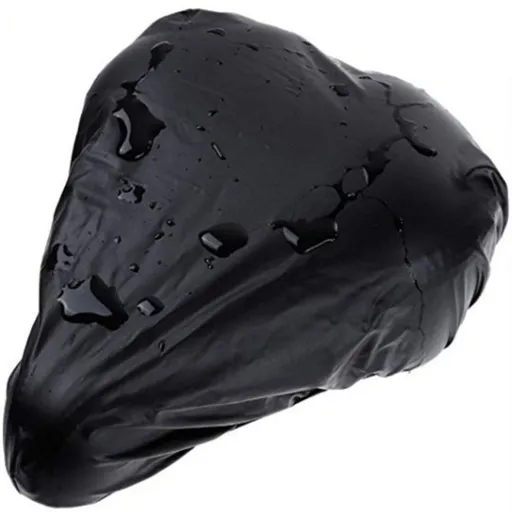 2 pack Bike Waterproof Bike seat Cover Black, Mountain Bicycle Dust Protective Cushion Saddle Rain Accessories for Men Women