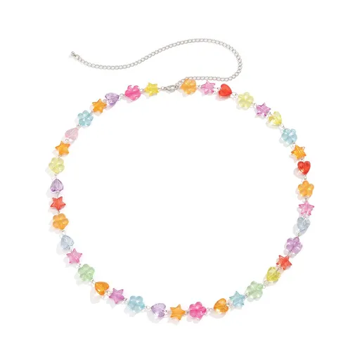 Sexy Beaded Waist Chain Summer Bikini Beads Belly Chains Summer Beach Waist Bead Belly Chain Body Chain Jewelry for Women Girls