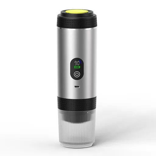 Sliver 3-in-1 Portable Espresso Maker with Self-Heating and One-Touch Cold Hot Brew - Smart Digital Display & 20Bar High Pressure for Rich Crema