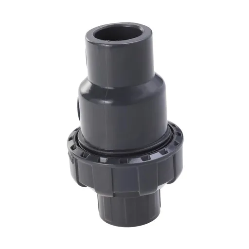 PVC-U single check valve, check valve, UPVC active ball core vertical check valve， Check Valve One Way Check Valve