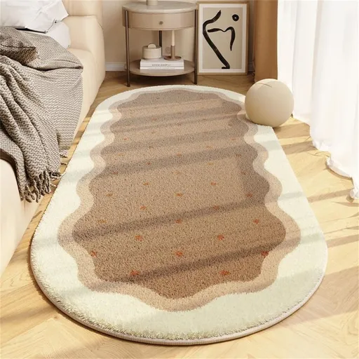 Carpet*1 Piece Soft Bedroom Rugs Rugs for Bedroom Shaggys Rugs for Bedroom Oval Rugs Room Small Carpet Living Room Runner Rug Non Slip Modern Home Decor