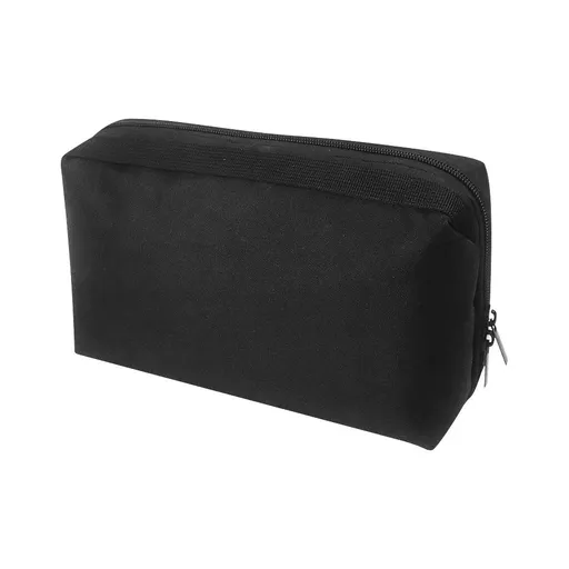 Electronics Organizer Pouch Travel Tech Organizer Bag Portable Charger Organizer 9.84 L x 5.91 W x 4.33 H Black