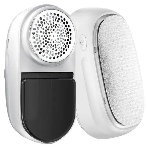 Fabric Shaver, Rechargeable Lint Remover, Sweater Shaver with Lint Brush, Sweater Defuzzer to Remove Pilling, Large Capacity