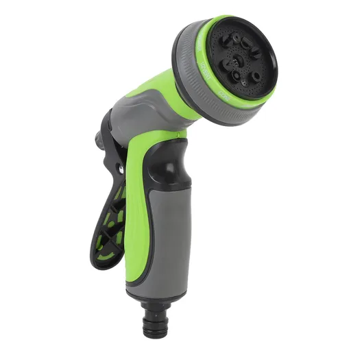 Garden Hose Nozzle ABS TPR 10 Modes Adjustable High Pressure Water Nozzle Sprayer for Gardening Lawn Care Car Cleaning