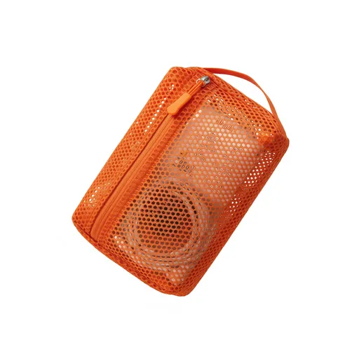 Digital Product Storage Bag Cube Portable Travel. Orange small size [16*11cm - ideal for chargers, power banks, earphones, miscellaneous items, id cards, etc.]