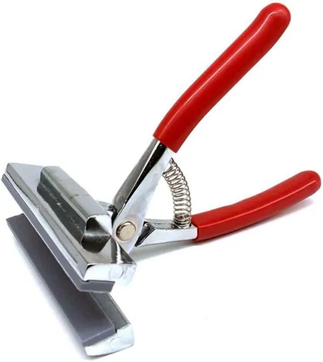 Canvas clamp - Canvas clamp - Canvas clamp - 12 cm wide jaws - Metal canvas clamp - Clamp for stretching oil paintings