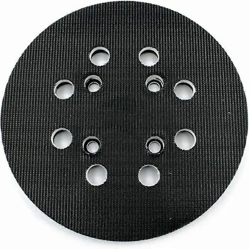 Sanding disc for Bosch (Ø 125 mm, medium hardness with accessory system for random orbital sander PEX 300/400 AE / 4000 AE / Advanced Orbit 18
