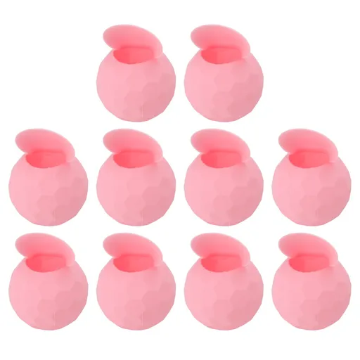 10 Pcs Reusable Water Balloons Silicone Water Balloons Self Sealing Quick Fill Summer Pool Beach Party Game Toy Pink