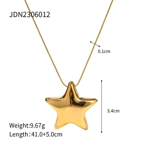 Classic Stainless Steel Necklace JDN2306012