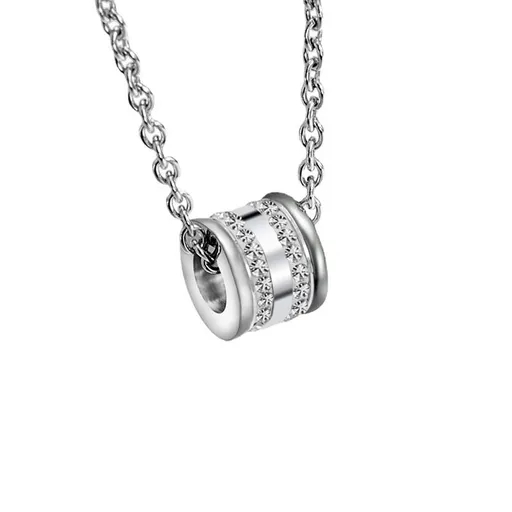 Fashionable necklaces for men, trendy men, personalized hip-hop, versatile titanium steel necklaces, light luxury, niche