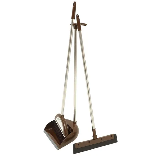 1 Set of Household Broom and Dustpan Lightweight Broom Dustpan Cleaning Supplies