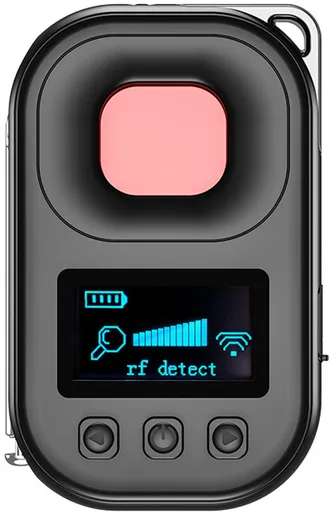 Camera detector - spy camera - hidden camera detector - listening device detector - insect and GPS tracker detector - 4 modes - rechargeable - camera detector for travel, car, office, bathroom