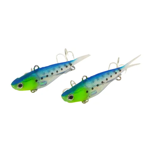Swimerz 95mm Soft Vibe, Blue Water, 2 pack