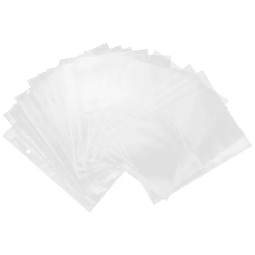 30Pcs Clear Photo Album Pocket Refill Pages for Wedding Family and Travel Photo Binder