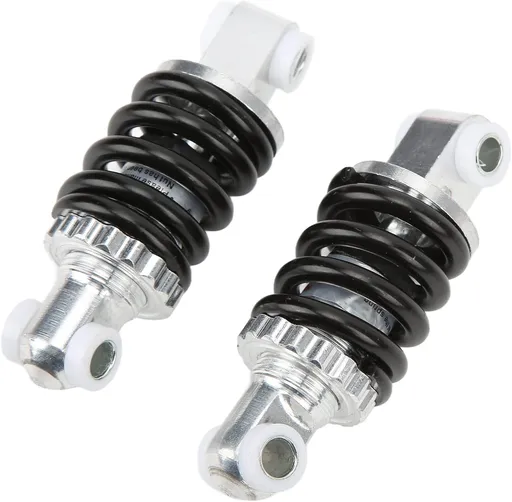 Shock absorber - 90 mm rear shock absorber - Suspension springs - 2 pieces - 400 lbs - Shock absorber springs - Dampers - Rear shock absorber - Suitable for 47cc and 49cc engines - Off-road vehicles - Minibikes