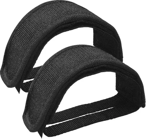 Pair Universal Bicycle Pedal Straps, Adjustable Non-Slip Double Adhesive Pedal Toe Clips Nylon Pedal Straps, Bicycle Pedal Accessories
