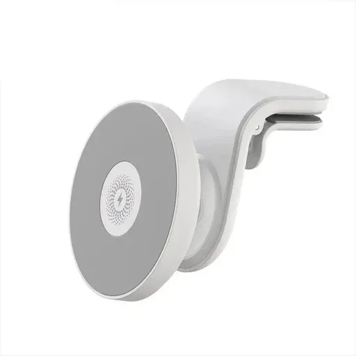 Wireless 15W Magnetic Car Mount Holder Charger For Iphone 13 12 Pro Max Magsafe - White