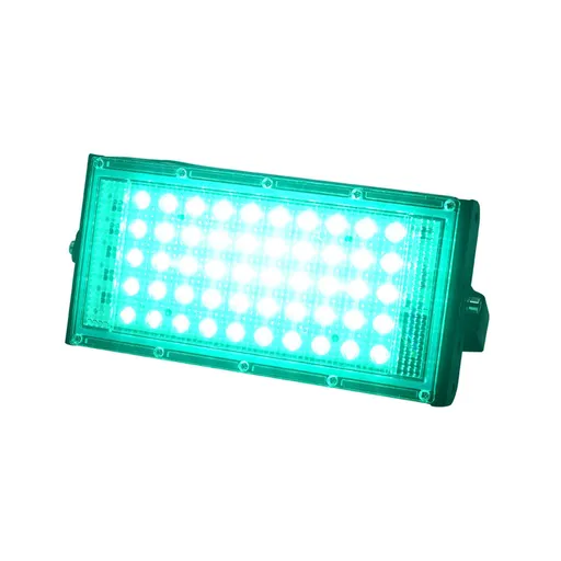 50W Outdoor IP66 Waterproof Floodlight Super Bright RGB Lawn Floodlight LED Spotlight for Gallery Church Wedding Birthday Party Stage Lighting